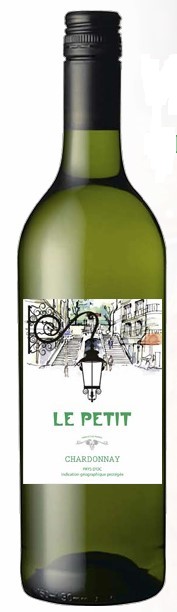 bouteille de vin blanc